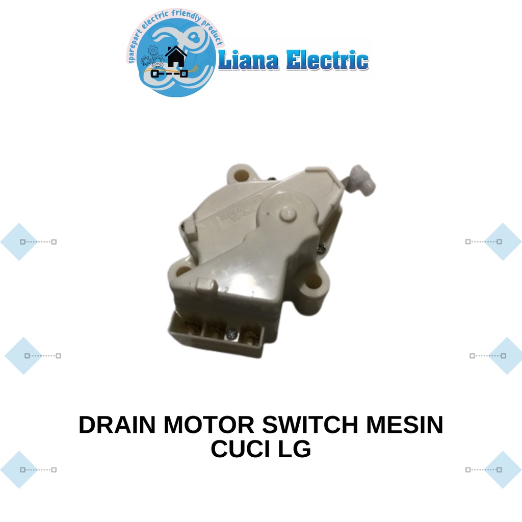 DRAIN MOTOR SWITCH MESIN CUCI LG - DRAIN MOTOR MESIN CUCI LG 1 TABUNG MOTOR DRAIN LG RESPON SWITCH D