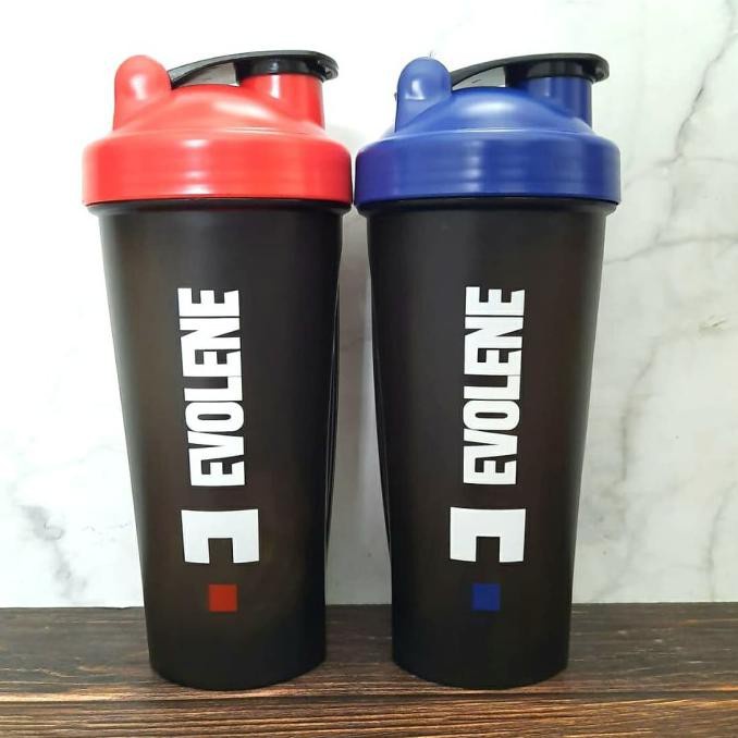 Botol Minum Fitness Gym Shaker Evolene Original BPOM HALAL 700ml
