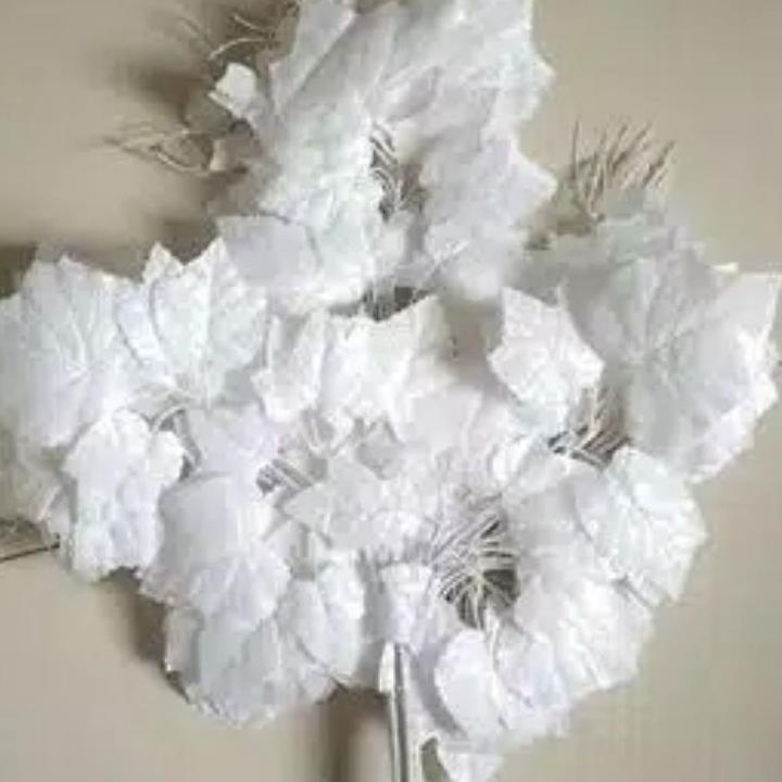 ☼ Daun Anggur PUTIH / Daun anggur plastik/ Daun dekorasi ✶