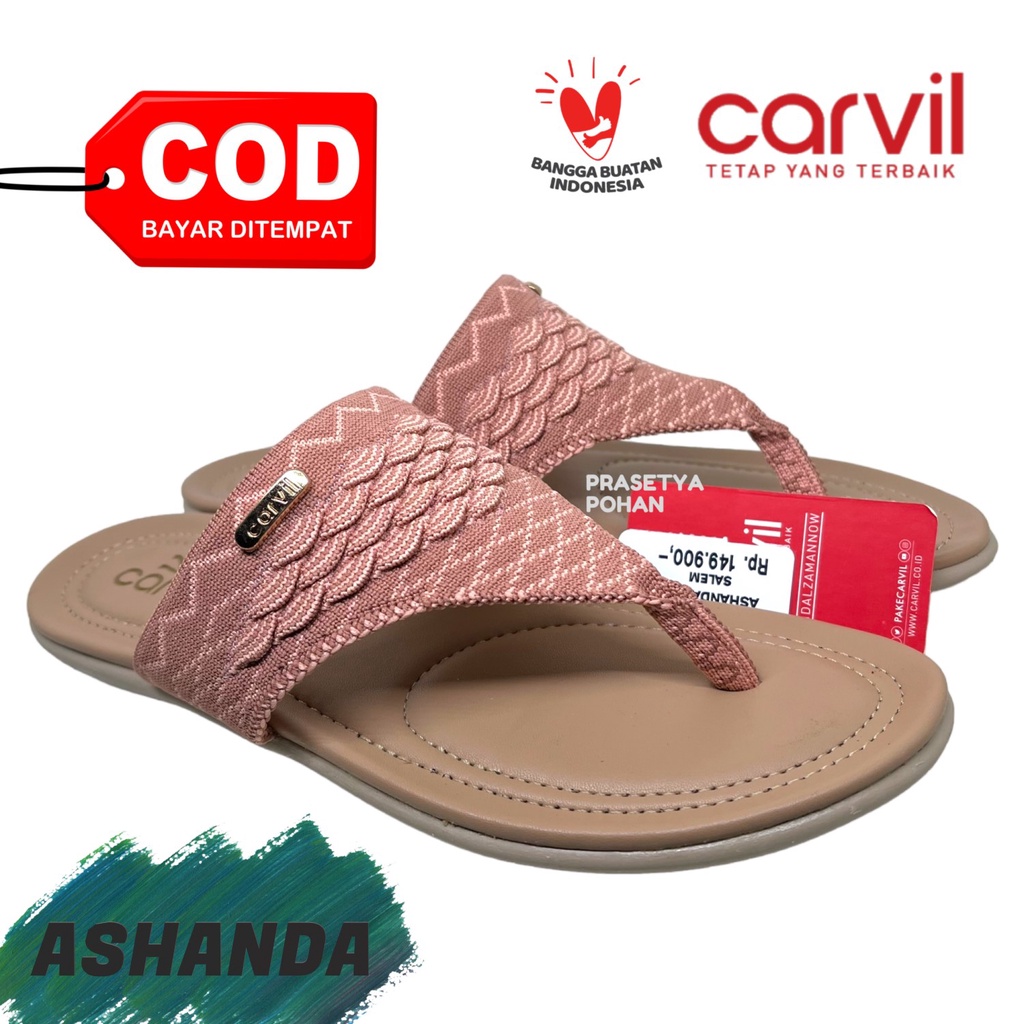 Sandal Wanita Carvil Original - Sendal Wanita Original Carvil Premium