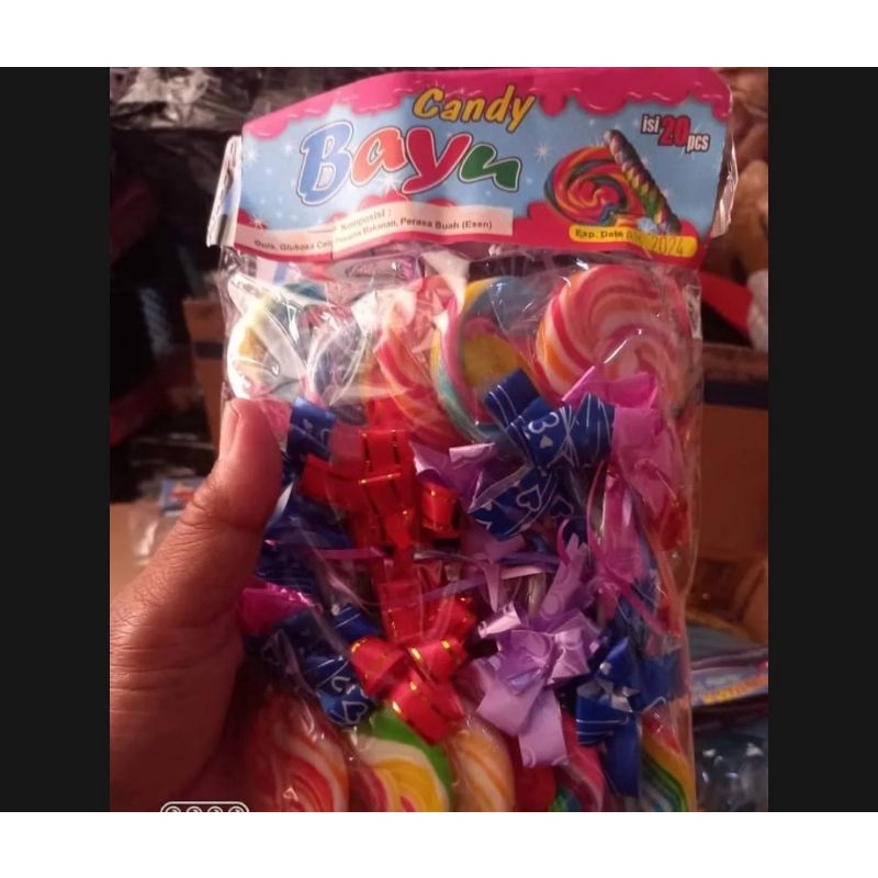 

PERMEN LOLIPOP PITA ISI 20 PCS - ASLI MALANG