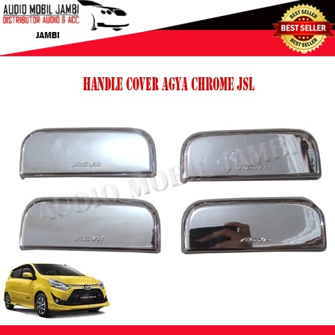 HANDLE COVER PINTU MOBIL AGYA CHROME JSL
