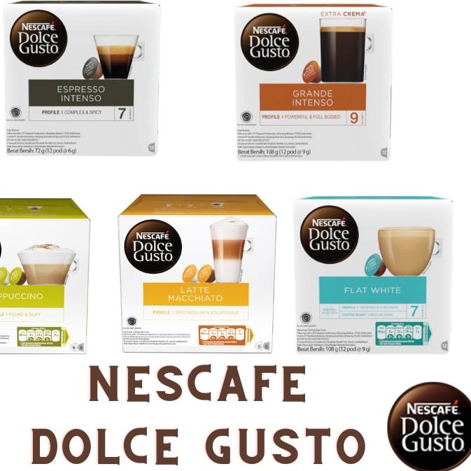 

➻ Nescafe Dolce Gusto Capsule Coffee NDG Original All Varian Ω