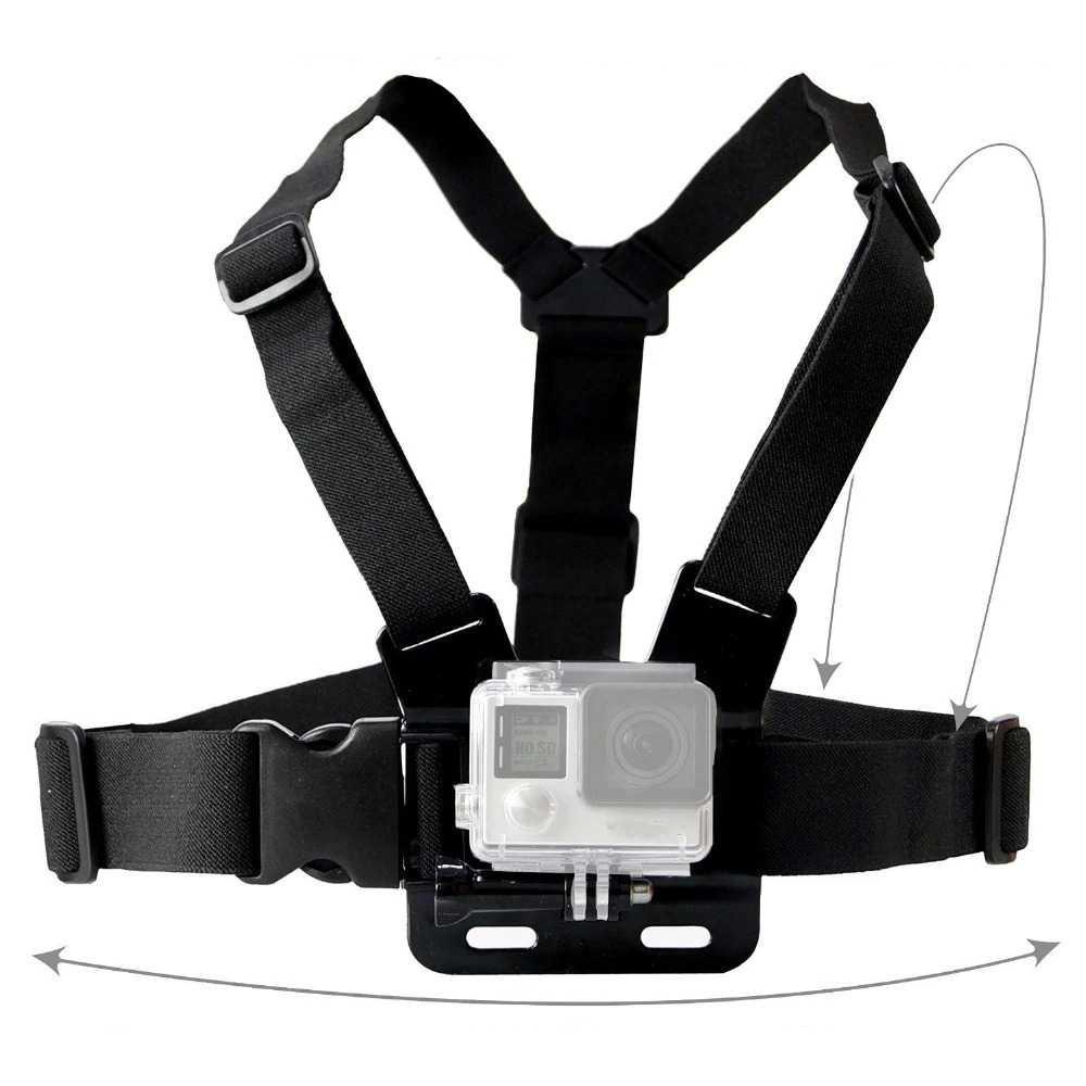 Chest Harness Belt Strap 3 in 1 for GoPro - WMA01 - Black