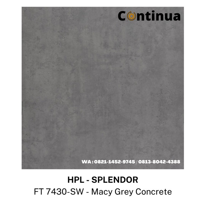 Hpl Splendor Ft 7430-Sw Macy Grey Concrete