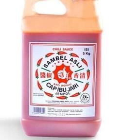 

♚ Sambel asli Cap IBU JARI JEMPOL 5kg/jerigen ☇