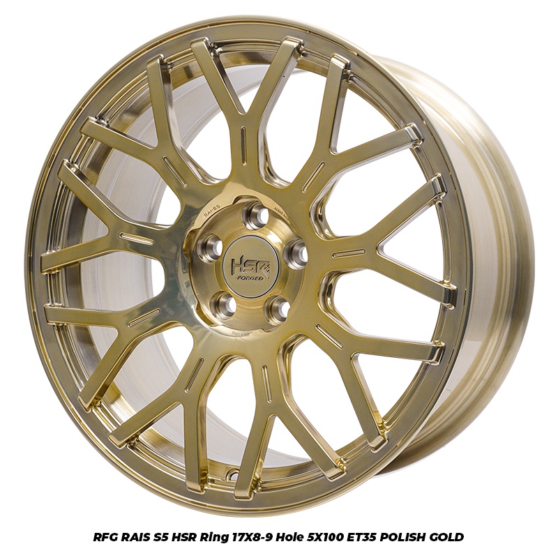 VELG RACING GOLF SIENTA CIVIC RING 17 HSR RAI S5 R17