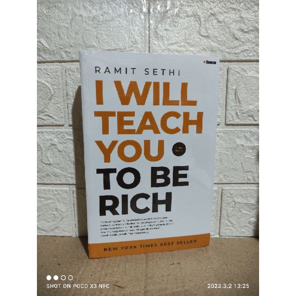 I WILL TEACH YOU TO BE RICH - RAMIT SETHI