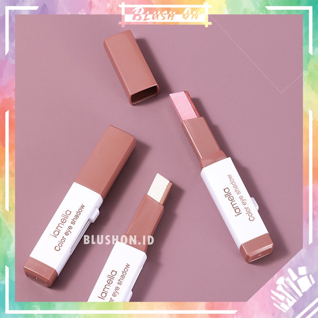 LAMEILA Eyeshadow Stick Gradiant Ombre Korean Style Waterproof Eyeshadow Stik Ganda Warna 3052