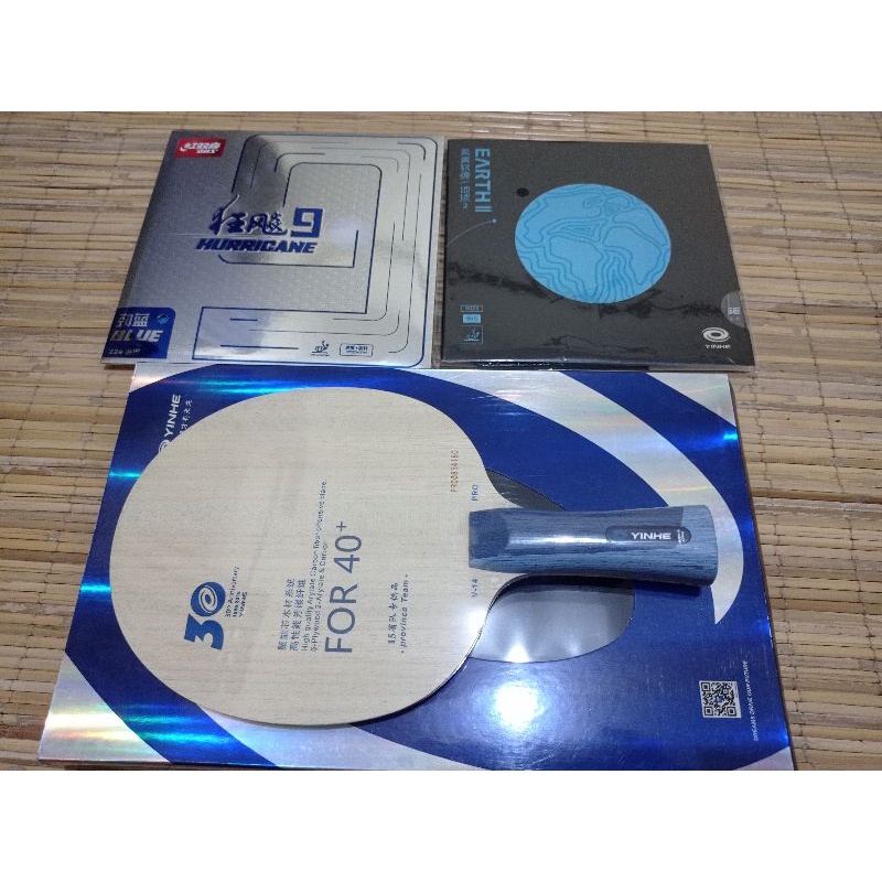 PAKET BET TENIS MEJA YINHE V14 PRO ORIGINAL