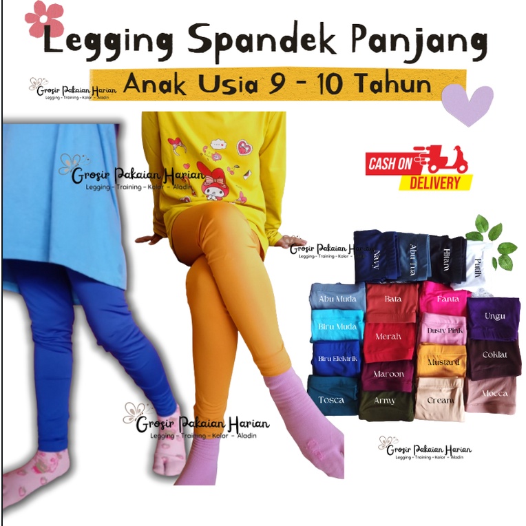 LEGGING ANAK TANGGUNG/LEJING ANAK SD 9-10TH