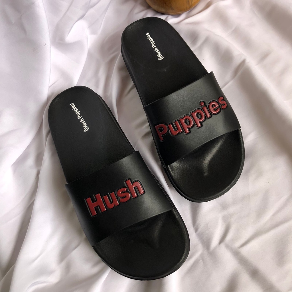 Sandal slide pria terbaru | Sendal slip on cowok slop distro | Selop flip flop hitam karet