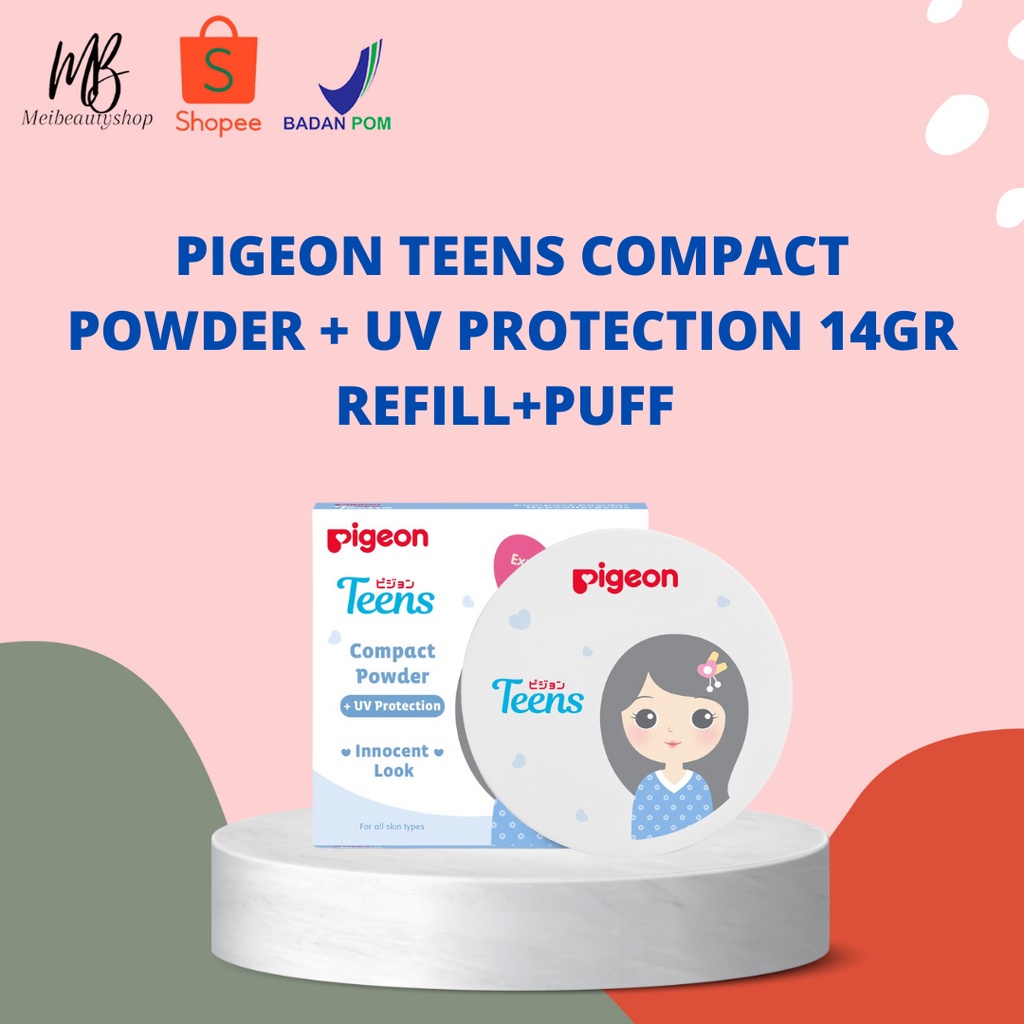 PIGEON Compact Powder + Uv White Refill