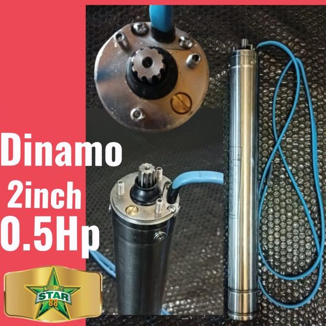 Dinamo Motor Pompa Satelit 0.5Hp 2" Submersible 2Inch Nasional Dabavon