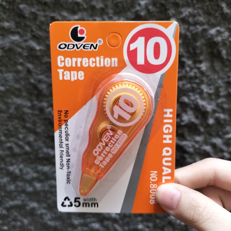 Correction tape/ Tipx kertas/ Tip-x ODVEN 10 8008