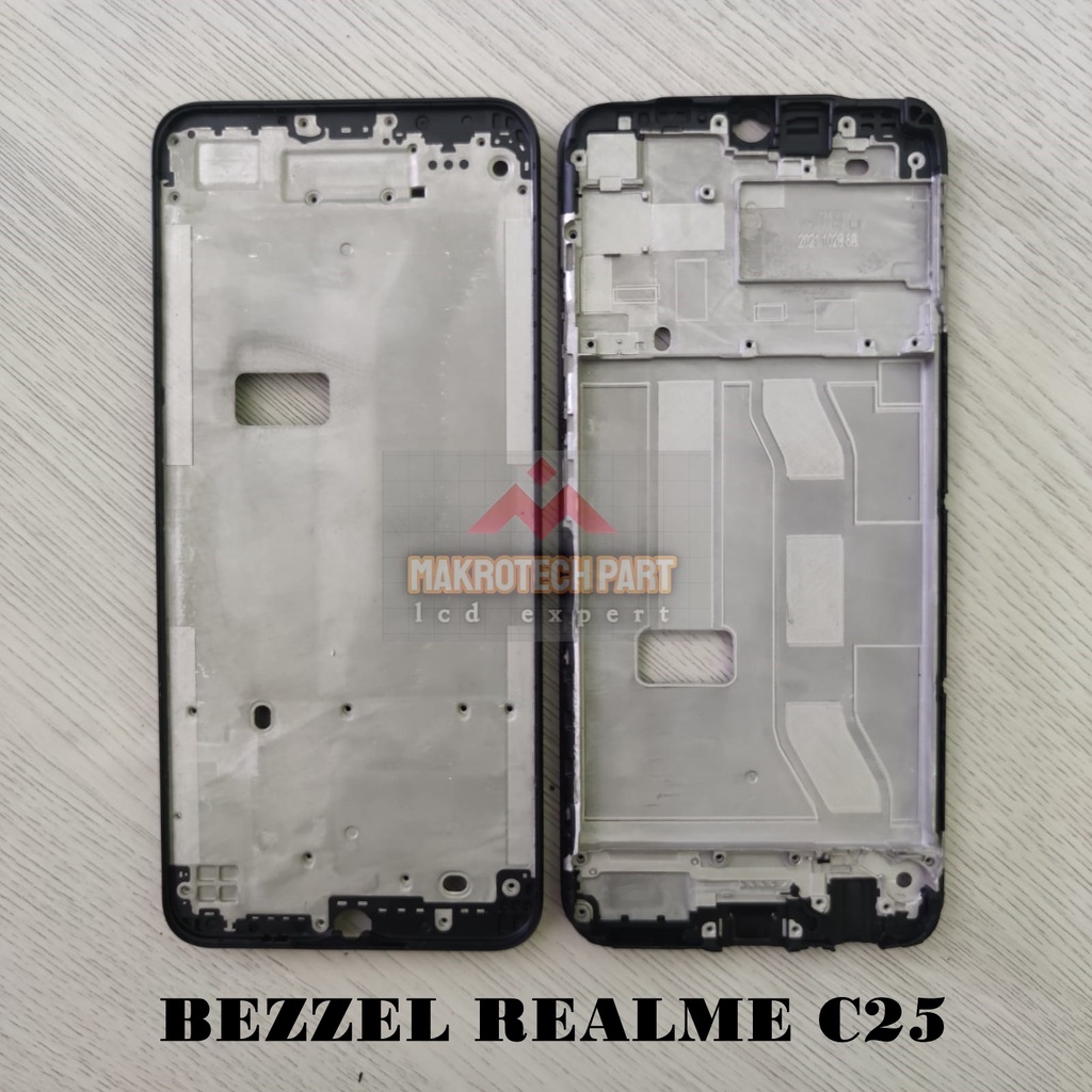 Bezzel lcd realme C25 Frame lcd / middle/ Ttulang tengah lcd realme C25