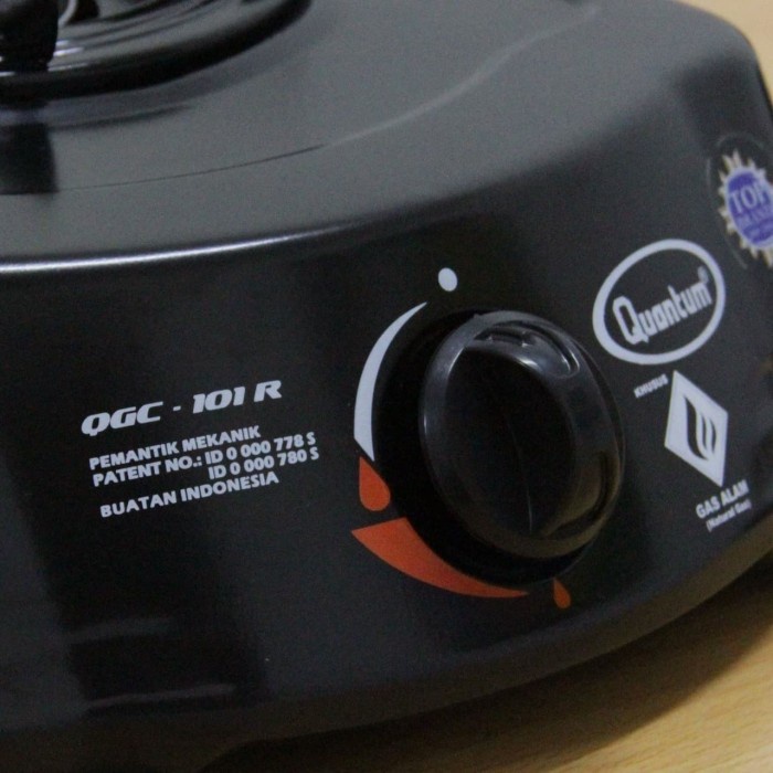 Kompor Gas Quantum Khusus Gas Alam / PGN / LNG / 1 Tungku QGC 101 R