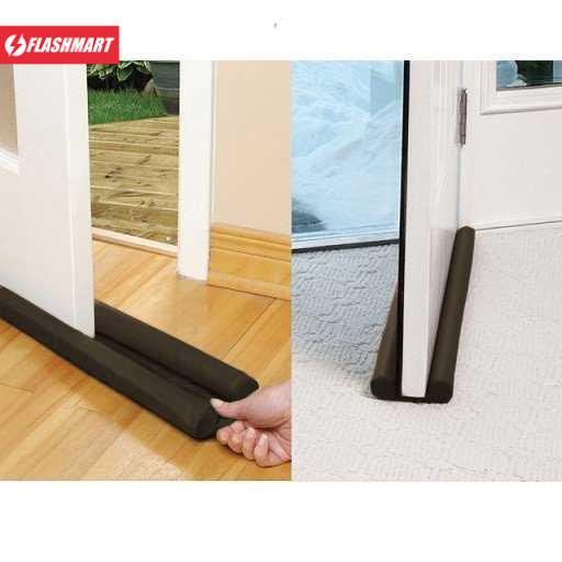 Flashmart Twin Draft Guard Dust Heat Stopper Door Shield / Penahan Udara Pintu