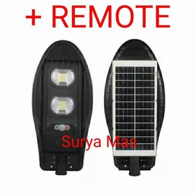 Lampu Pju Cobra Solar Cell 100Watt Lampu Jalan 100W Panel Tenaga Surya #Original