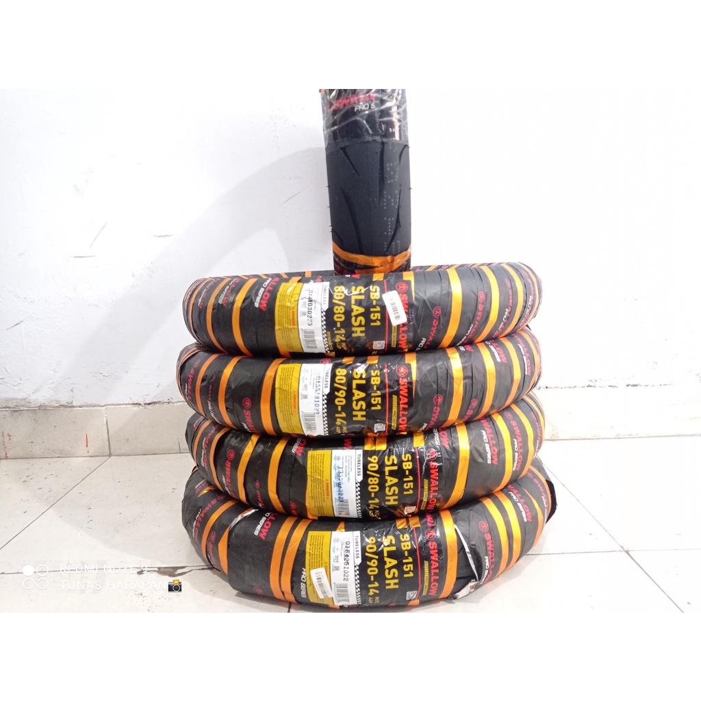 BAN LUAR SWALLOW SLASH TL SB-151 SOFT COMPOUND -RING 14
