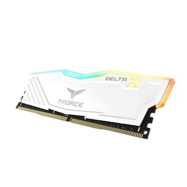Team Delta DDR4 RGB PC25600 3200MHz Dual Channel 32GB (2x16GB) - White