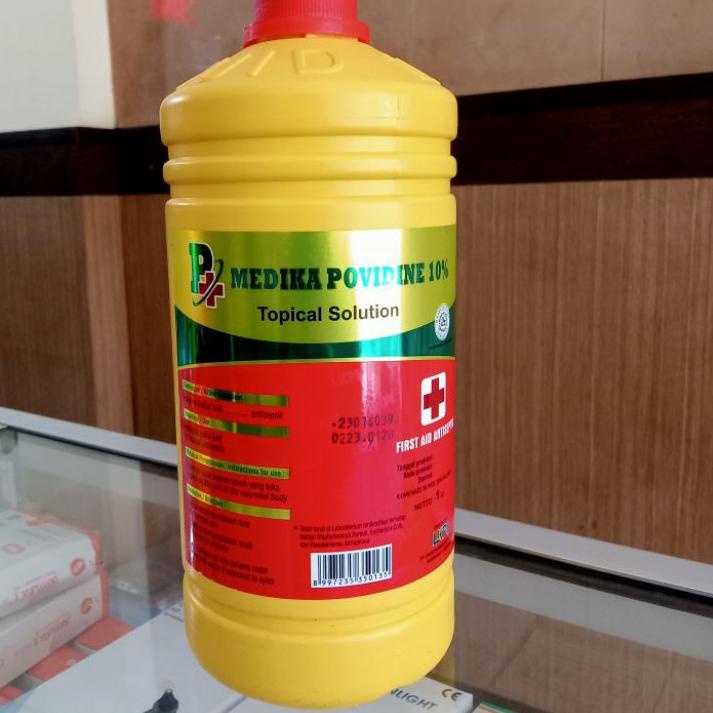 ✳ Medika Iodine Povidone /POVIDONE IODINE 1000ML ☜