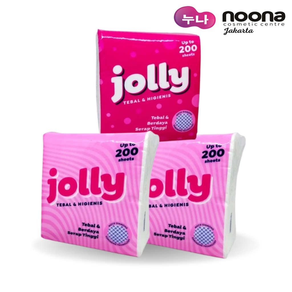 PAKET BUNDLE 6 PCS TISSUE FACIAL JOLLY 90GRAM