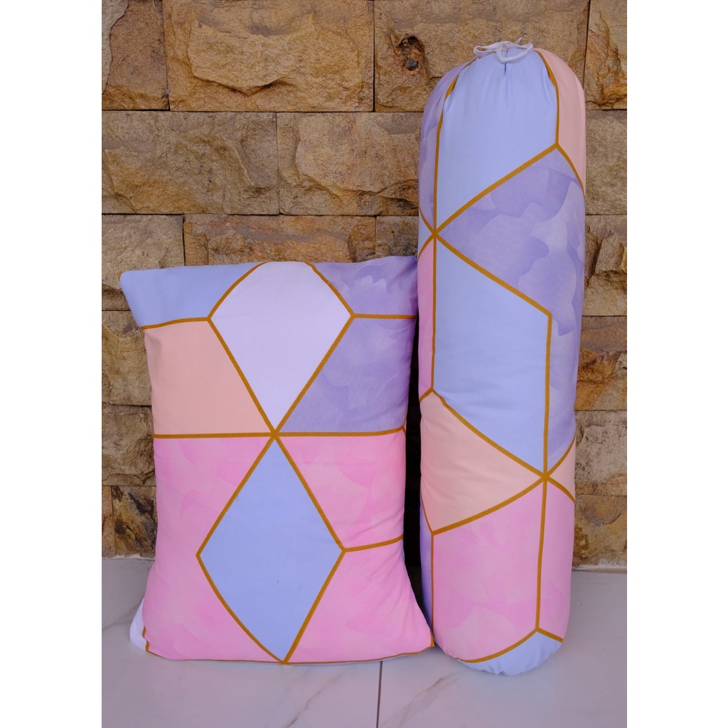 sarung bantal dan sarung guling motif aesthetic dan motif karakter