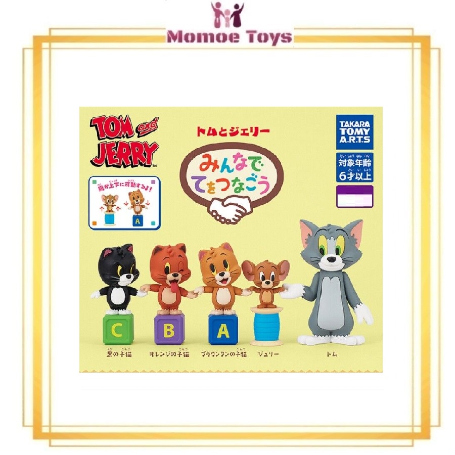 Gacha Gashapon Tom and Jerry Let's Join Hands Original Japan