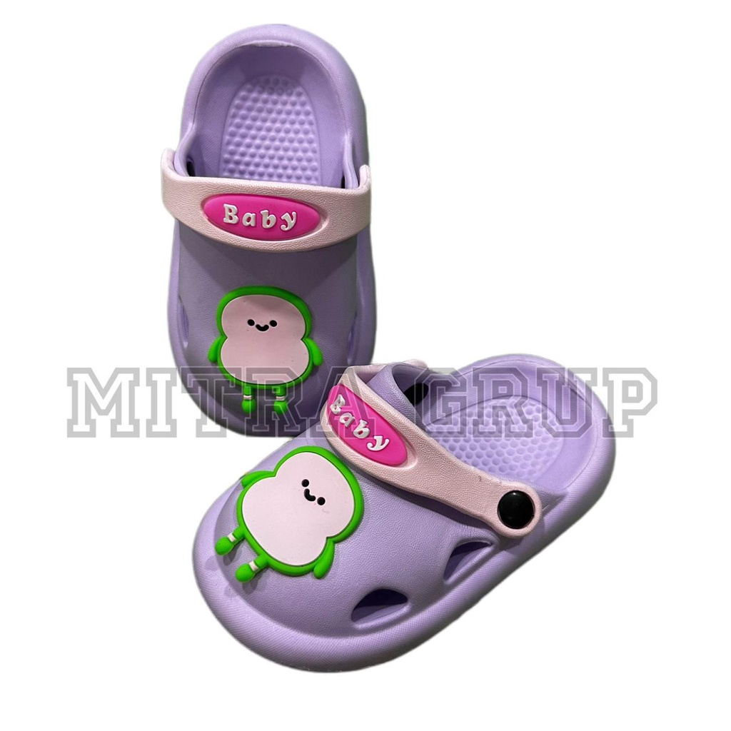HEMA Sandal Baim Motif PINGUIN Sandal Baim Anak-Anak/ Sandal kodok anak sandal bakpao sepatu crocs Anak 20-31 by smoll