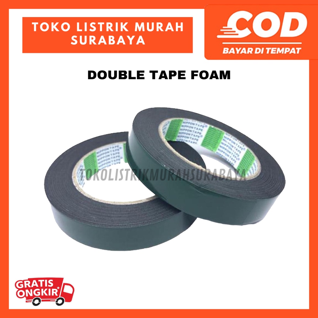 DOUBLE TAPE FOAM/ ISOLASI BOLAK BALIK FOAM