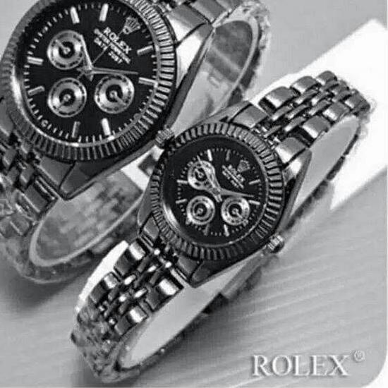 Star READY STOCK Jam Tangan Couple Pria Wanita ROLEX Jam Tangan Murah Men Women Watch grosir