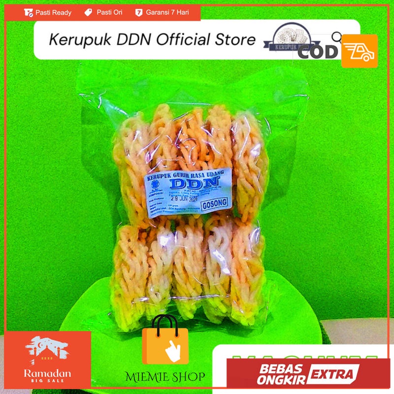 

Kerupuk DDN - Gosong Isi 10 Pcs/Bungkus