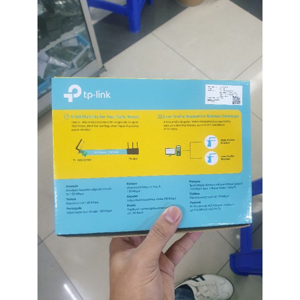 Wifi Cart Tp-link wireles N pci express adafter 150 Mbps