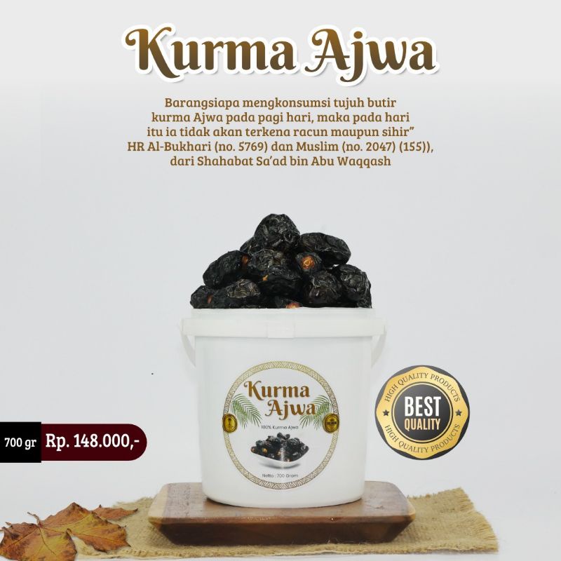 

Kurma Ember Ajwa Premium