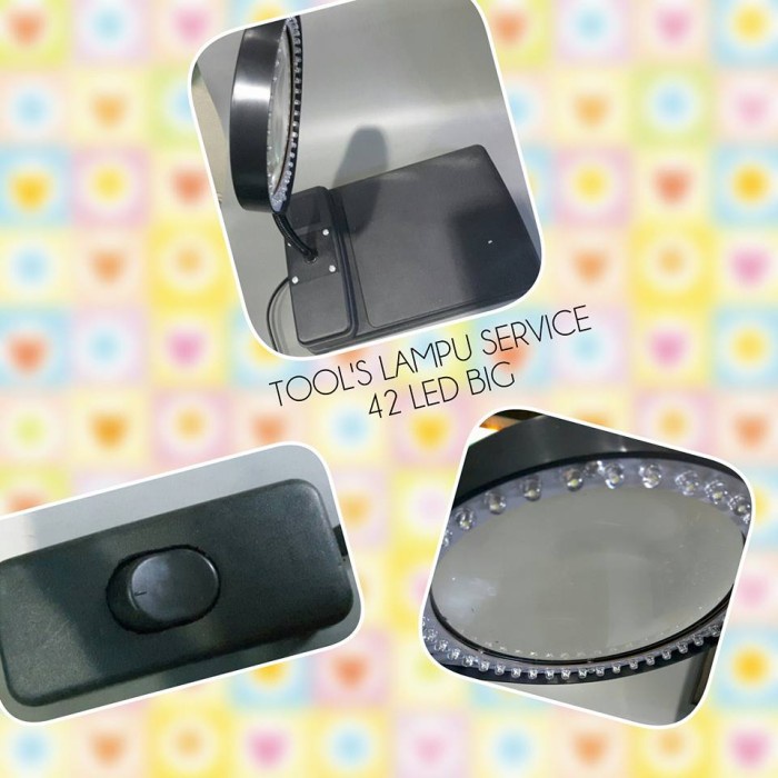 LAMPU SERVICE 42 LED BIG / LAMPU PENERANG SERVICE