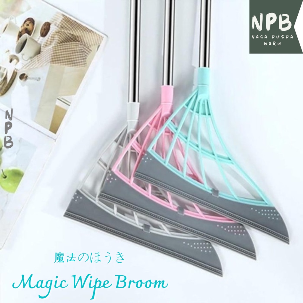 Sapu Karet Silikon Magic Wiper Broom - Sapu Pel Silicone Karet - Sapu Karet