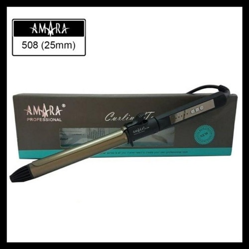 AMARA / CT AM-508 25mm / Curling Iron Gold Tourmaline / Klintong Rambut / Catok Pengeriting Rambut