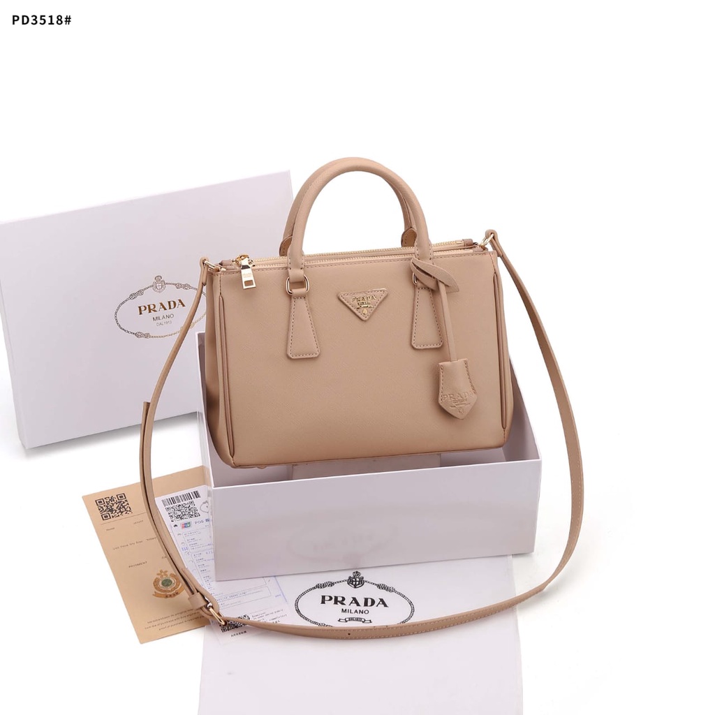 PR Galleria  With Gold Hardware Sling Bag PD3518