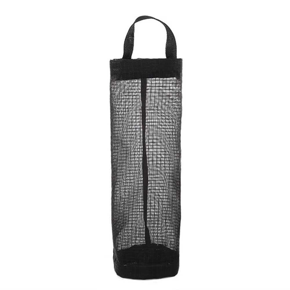 Tempat Tas Belanja Gantung Kitchen Grocery Bag Holder - NI01 - Black