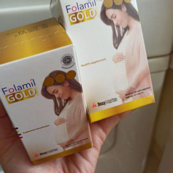 ➭ Folamil Gold Genio 1 botol isi 30  DEXA MEDICA ➱