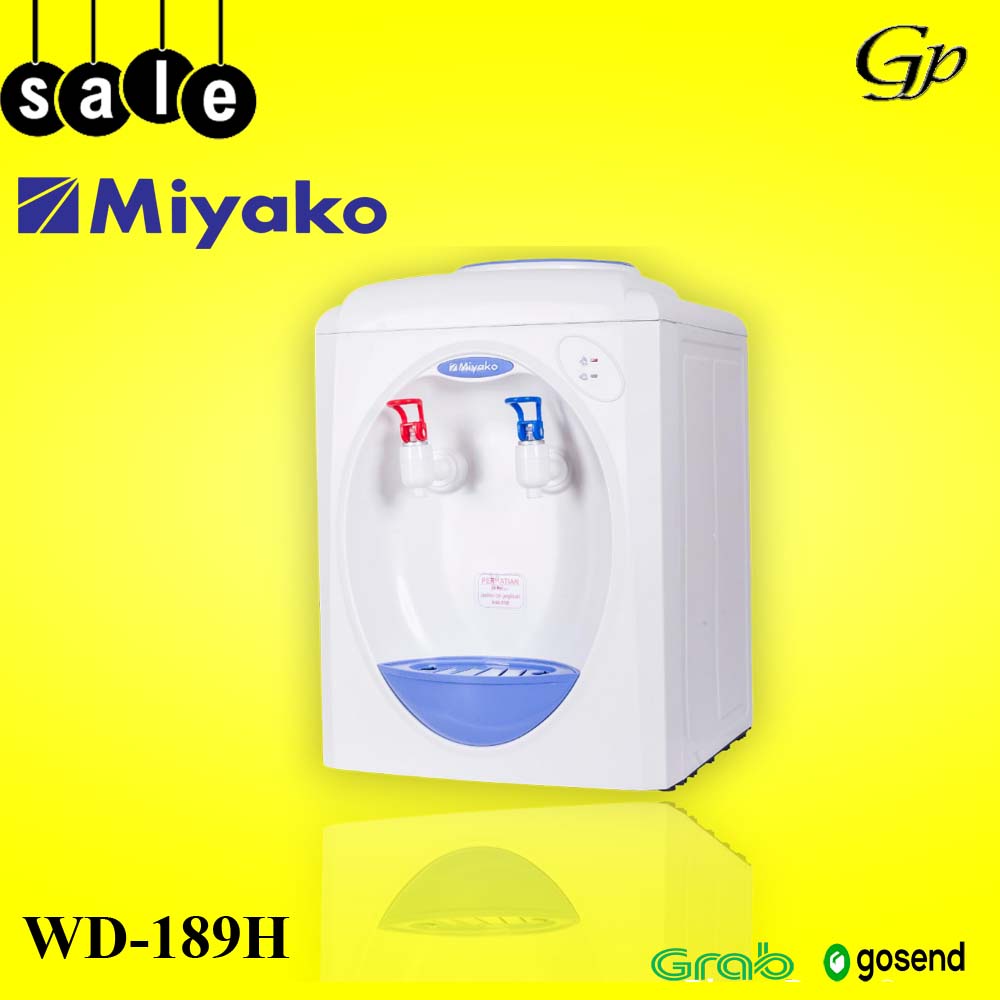 Miyako WD-189H Dispenser air normal panas hot 189 h Portable WD189H wd189