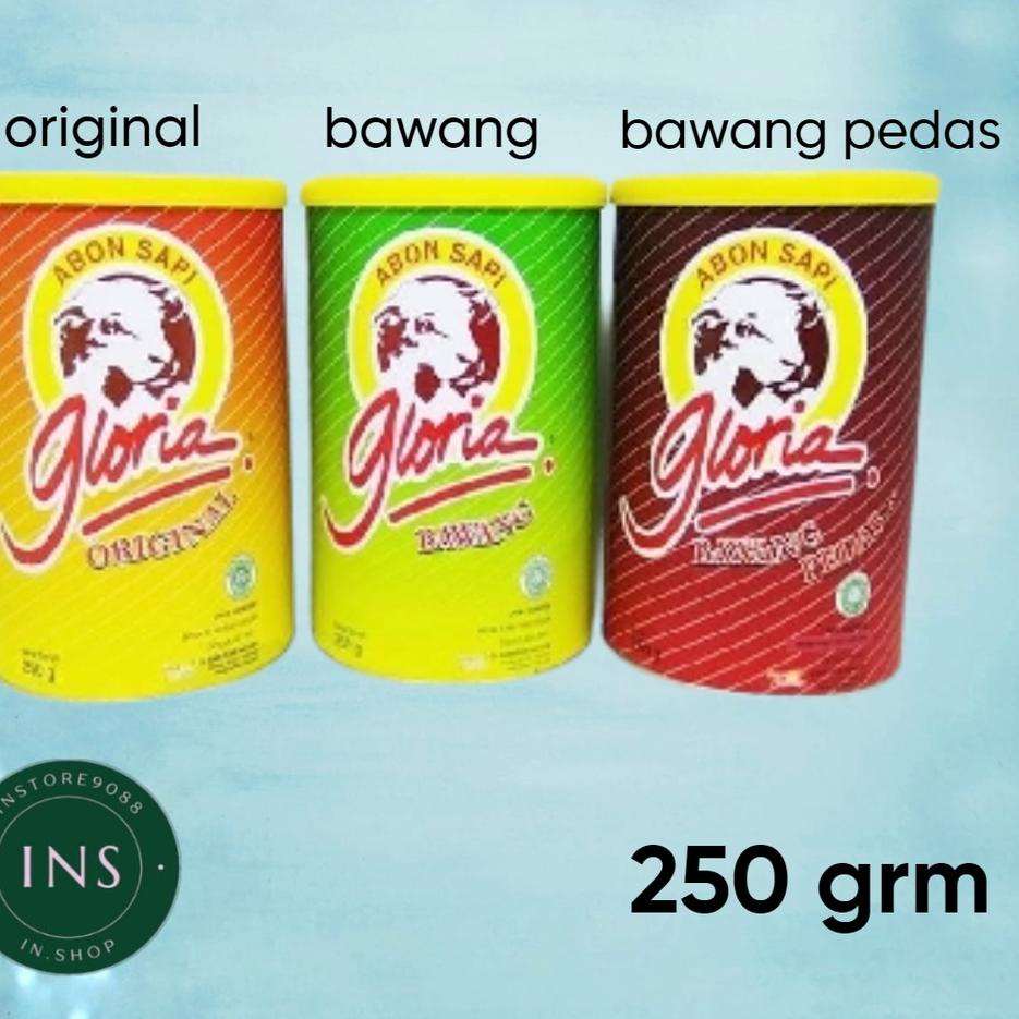 

● Abon Sapi Gloria 250 g ➤