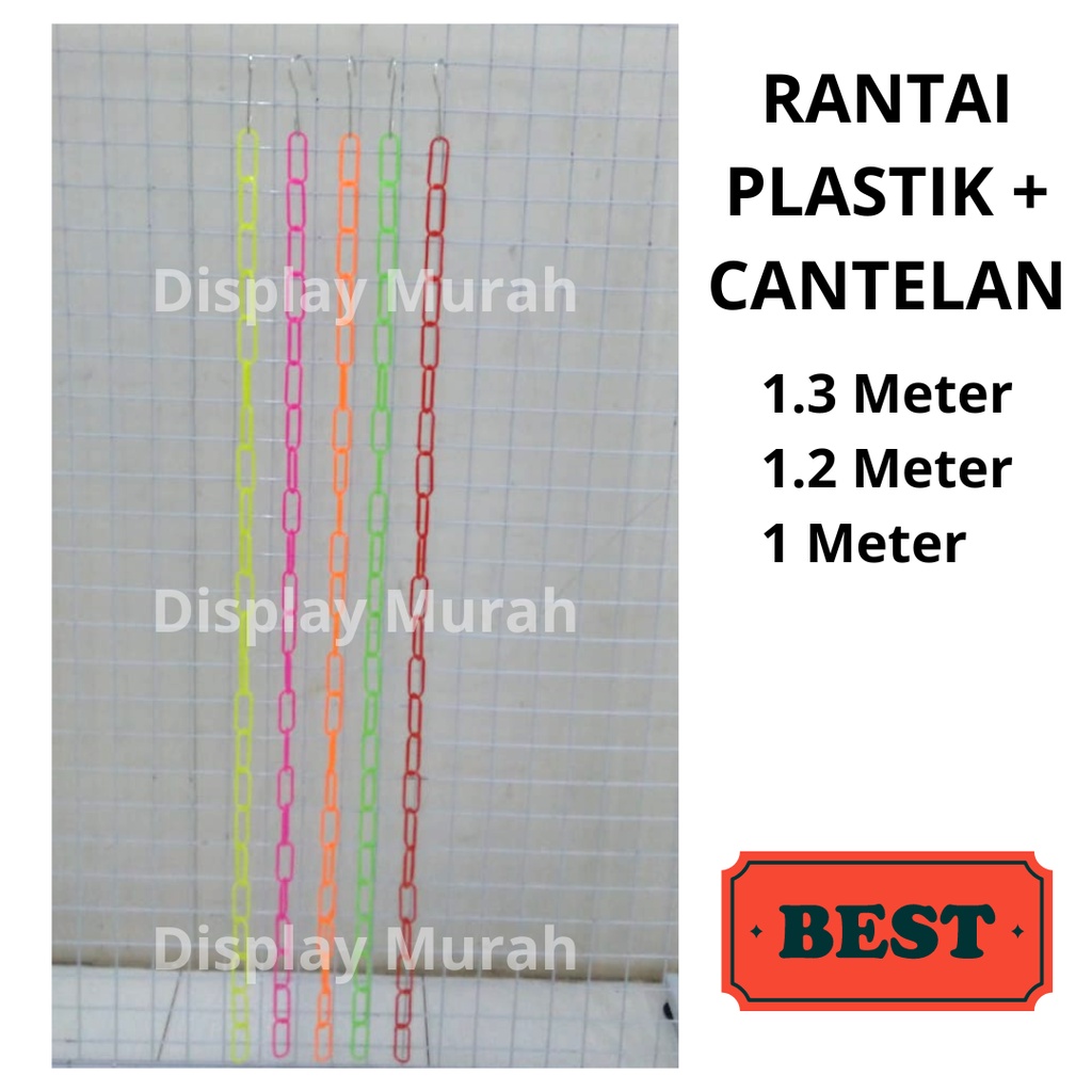 Hanger rantai plastik Gantungan Baju Rantai Baju-BH