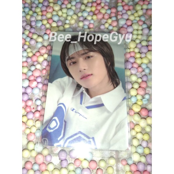 photo card TXT beomgyu tomorrow x together 4oin manyo