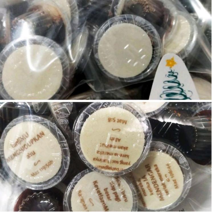 

✔️ Paket Perjamuan Kudus dengan Hosti Polos Ros Gung isi 50pcs Sacramental Drink