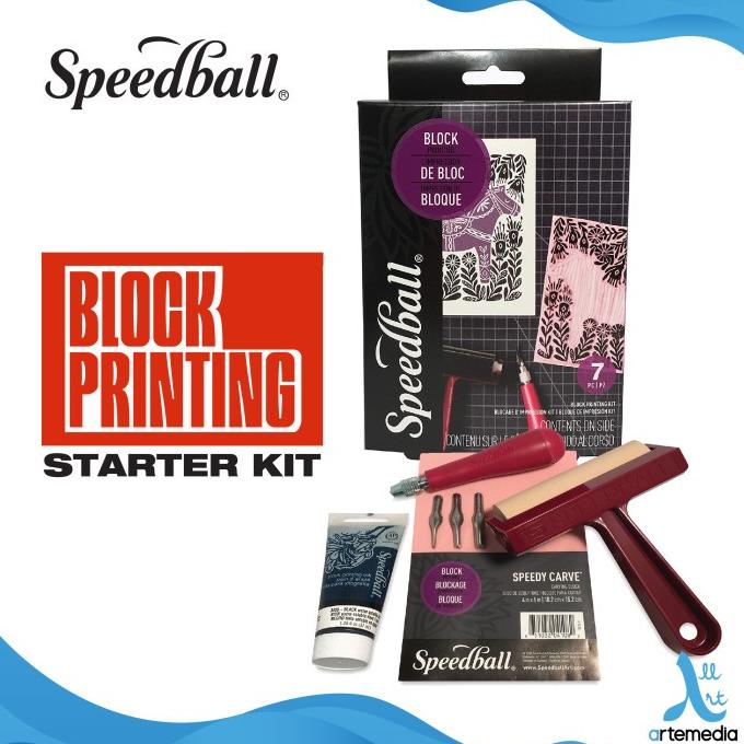 

Speedball Super Value Block Printing Starter Kit Printmaking