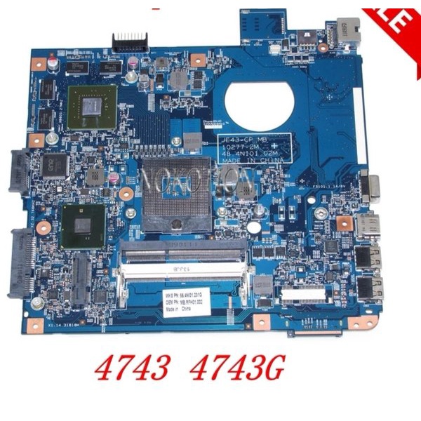 Motherboard Acer Aspire 4743G 4743 Nvidia Mainboard Laptop 4743G Terbaru Murah Bagus