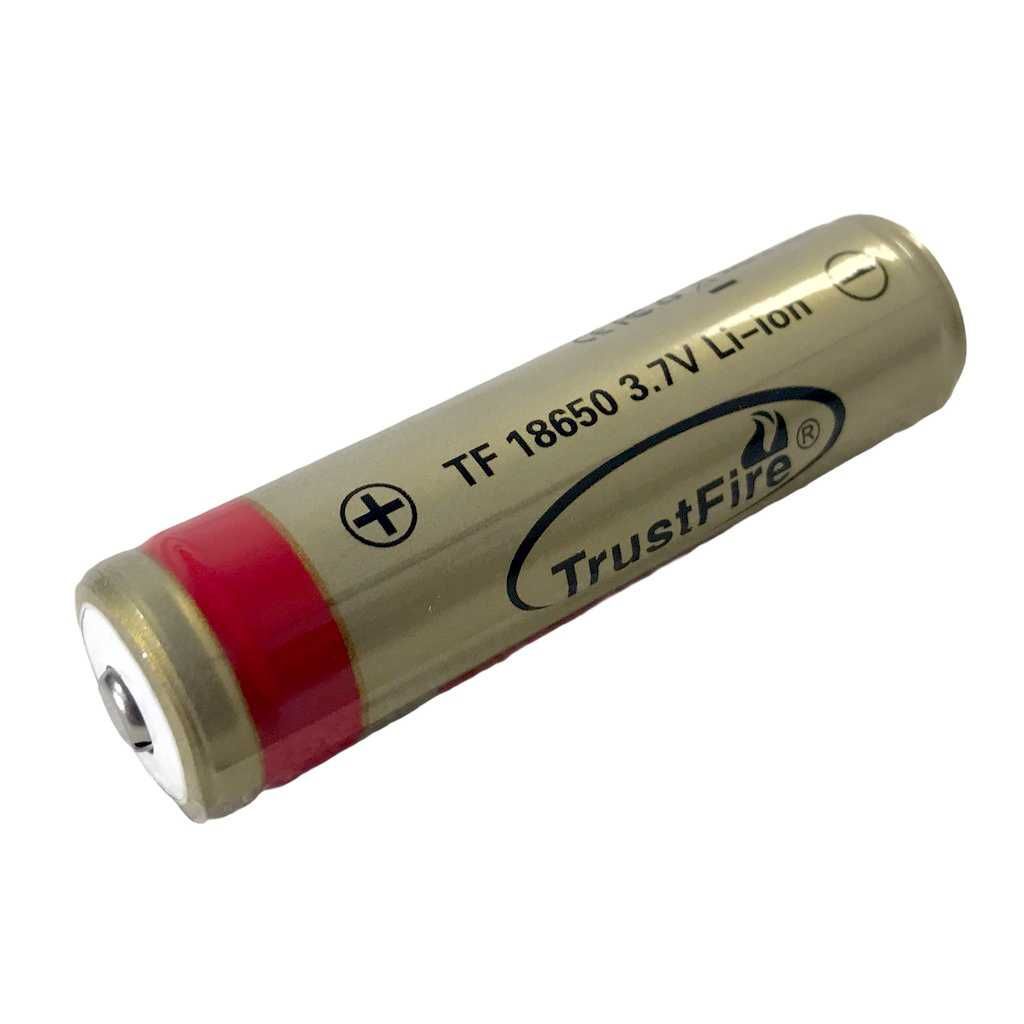 Trustfire Baterai Li-ion 18650 6000mAh 3.7V Button Top - BRC 18650