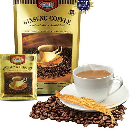 

☇ Ginseng Coffee CNI Kopi Ginseng Asli Original isi 20 Sachet ➲